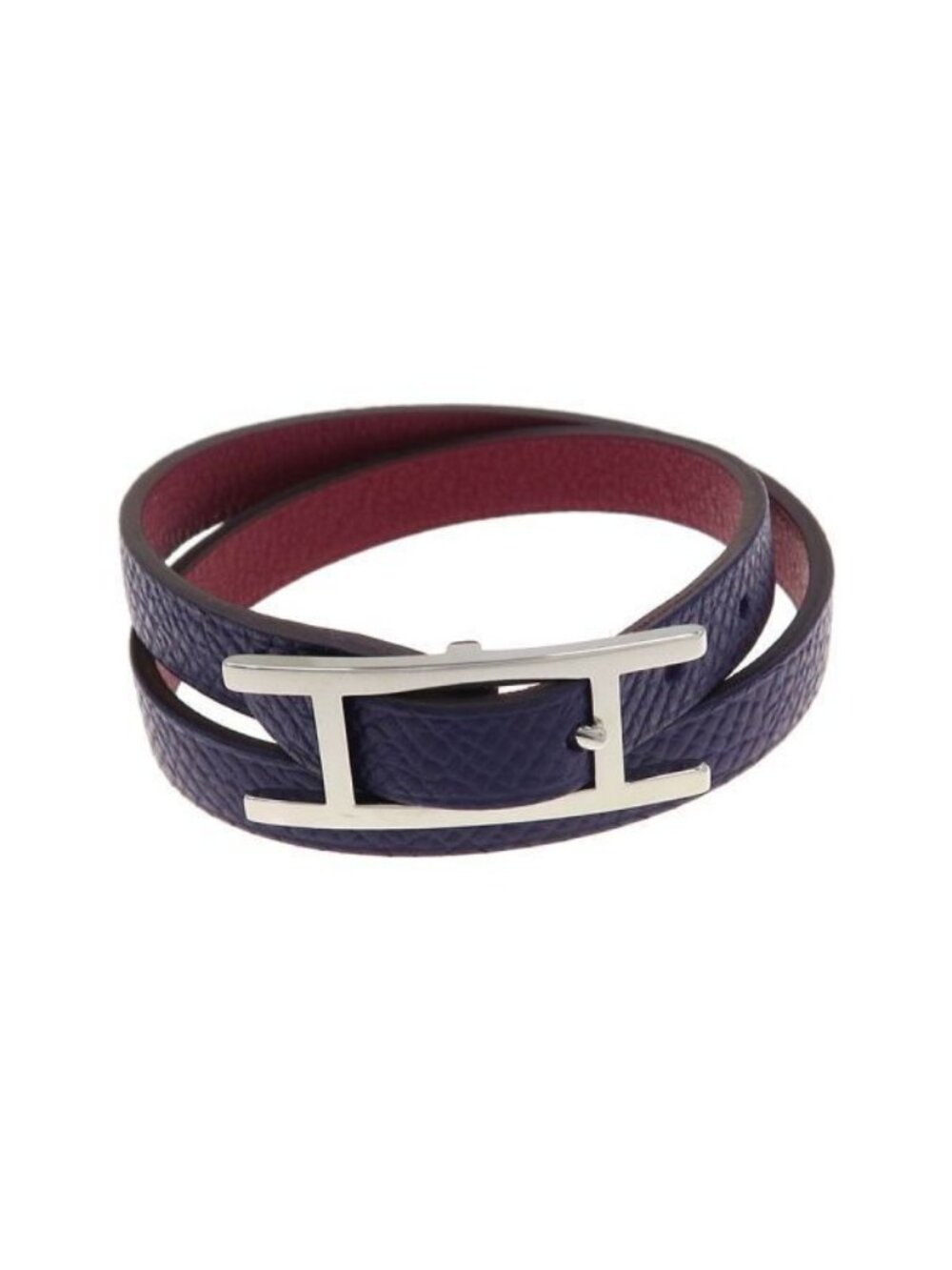 Hermes Behapi Double Tour Bracelet